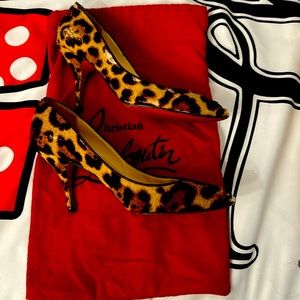 Christian Louboutin Pony Hair pumps
